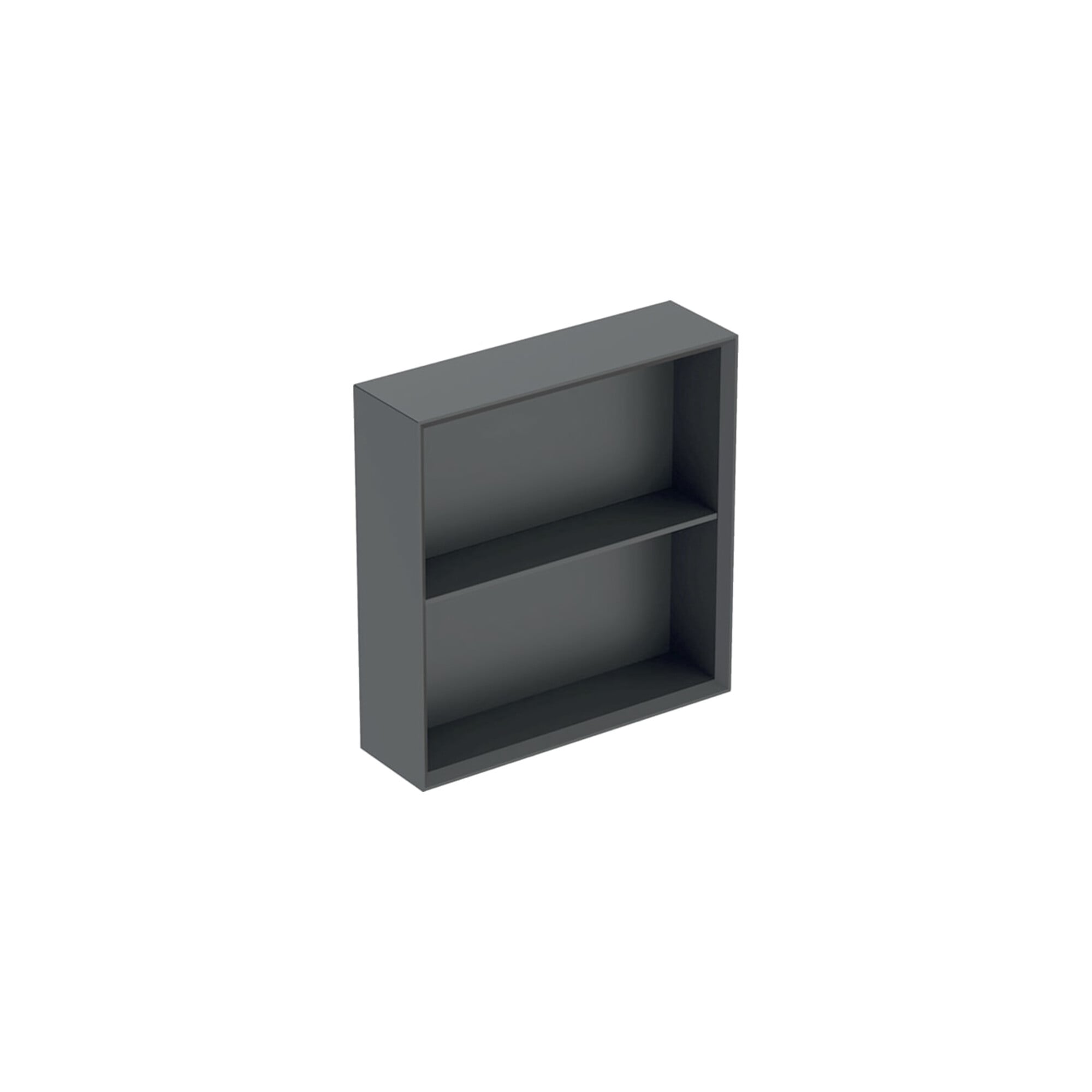 Geberit Regal 45x46,7x13,2cm, quadr., lava/lackiert ma