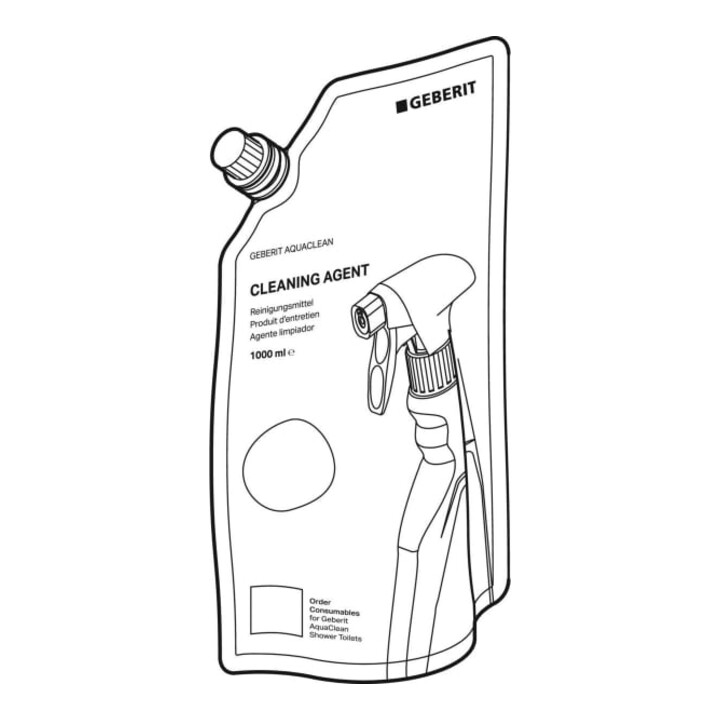 Geberit Reinigungsset AquaClean Nachfüllbeutel