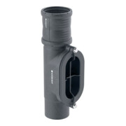 Geberit Reinigungsstück Silent Pro DN 100, 90Gr, mit ovaler Serviceöffnung