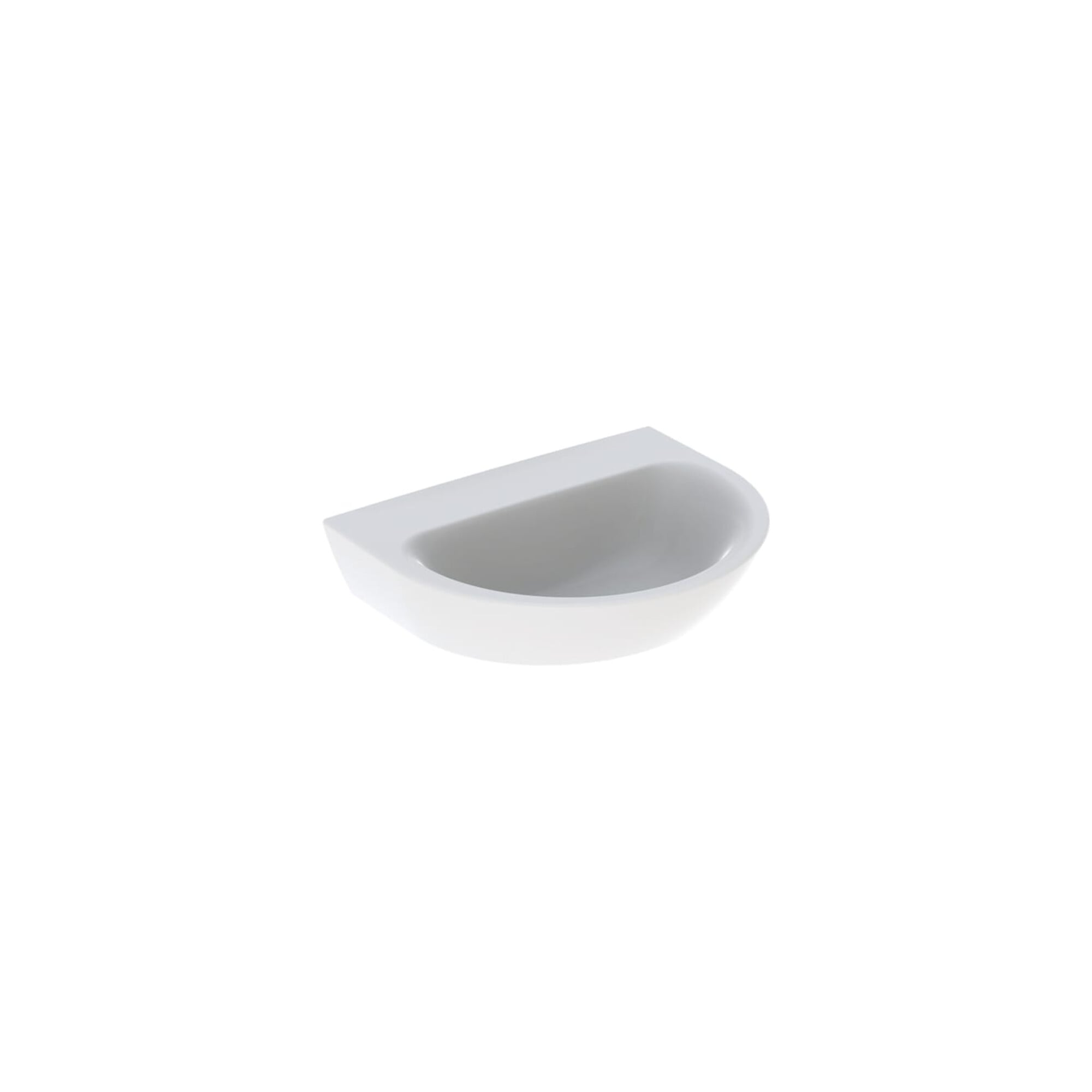 Geberit Renova Handwaschbecken, 50x40cm o. Hl., o. Ül., weiß, kompl. geschl.