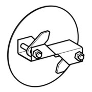Geberit Revisionsverschluss Centaurus Edelstahl, für Urinal-4