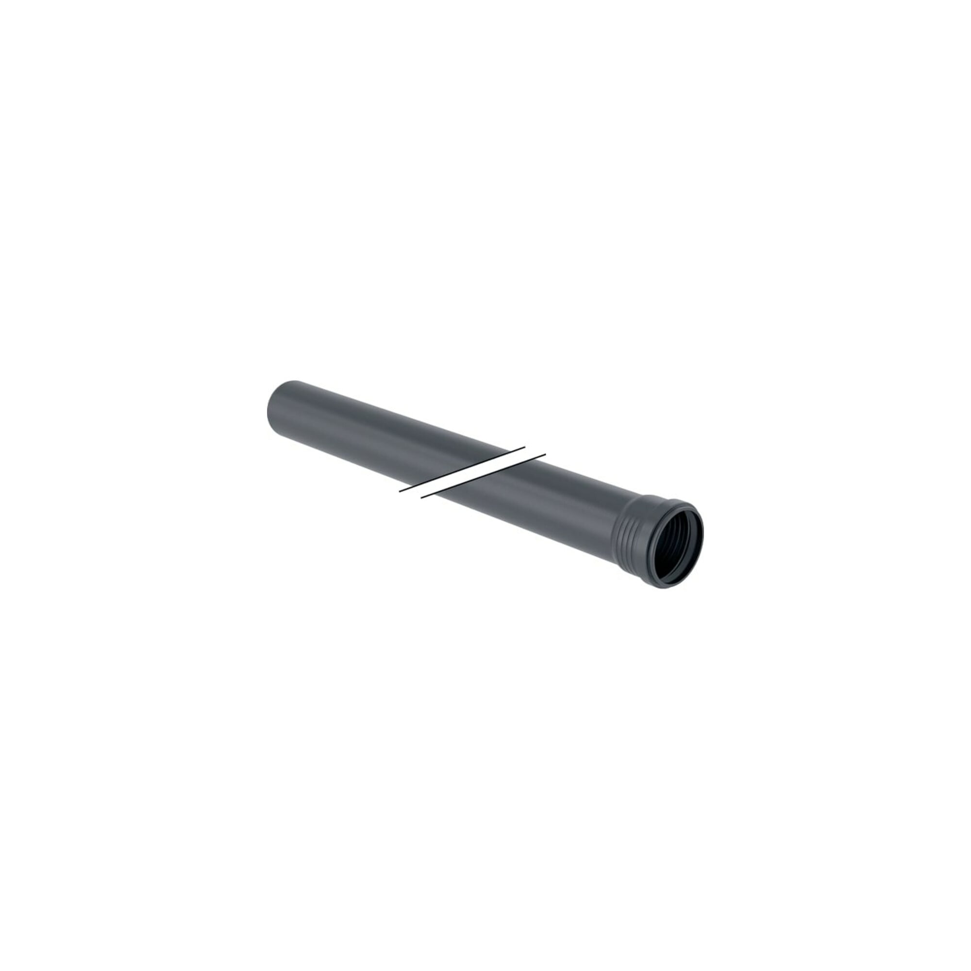 Geberit Rohr Silent Pro DN 100, 500mm, mit Muffe