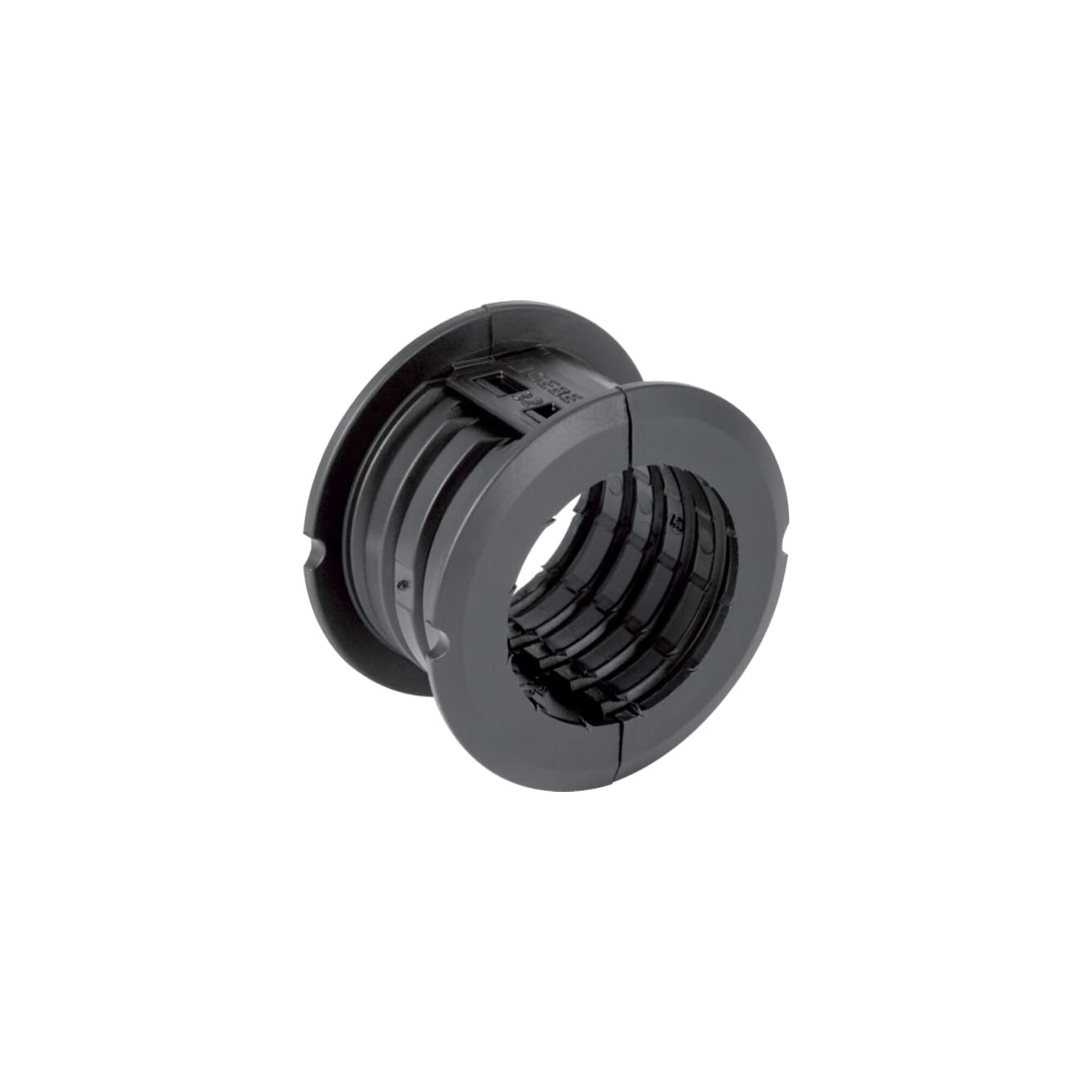Geberit Rohrschell.-Einlegeschalen Mepla d= 40mm, 2-teilig, schwarz, PP-C