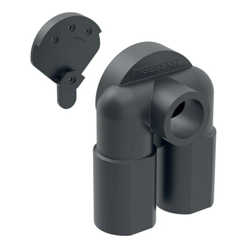 Geberit Schalldämmset 92x116mm, z Doppel.-Wink 90Gr, sw, EPDM