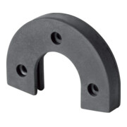 Geberit Schalldämmunterlage z Anschl ger m IG Rp 1/2, schwarz, EPDM