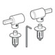 Geberit Scharniere passend zu Flow WC-Sitz 575950-4