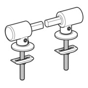 Geberit Scharniere Absenkautomatik, verchromt, für WC-Sitz