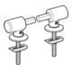 Geberit Scharniere Absenkautomatik, verchromt, für WC-Sitz-4