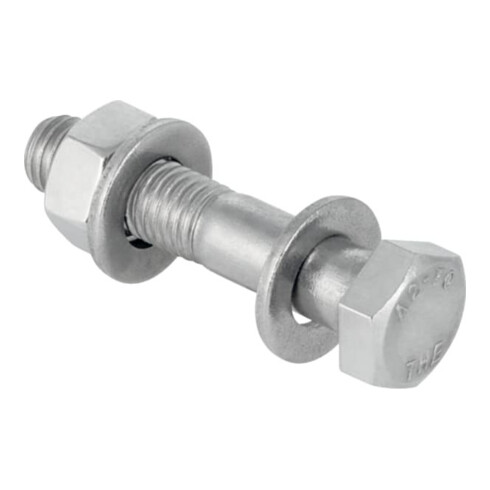 Geberit Schraubenset M 12x60mm, f Fl a CrNi-Stahl, Edelstahl