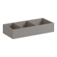 Geberit Schubladeneinsatz Xeno2 32,3x6,2x15,0cm, H-Teil., Mel. Holz/grau-1