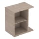 Geberit Seitenelemet iCon 37x40x24,5cm, f HWB, Ei nat./Mel. Struk.-1