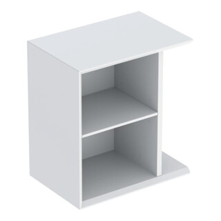 Geberit Seitenelemet iCon 37x40x24,5cm, f HWB, weiß/matt lackiert