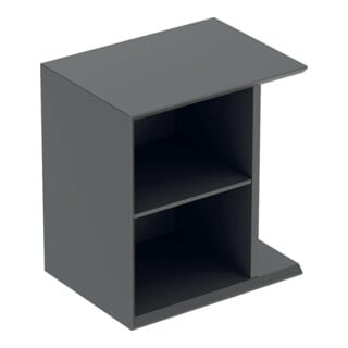 Geberit Seitenelemet iCon 37x40x27,3cm, f HWB, lava/lackiert matt