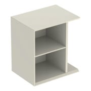 Geberit Seitenelemet iCon 37x40x27,3cm, f HWB, s gr./lack. hochgl.