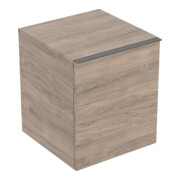 Geberit Seitenschrank Acanto 1 Lade, 1 Innenlade, Br. 46cm, Nussbaum