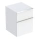 Geberit Seitenschrank iCon 45x60x47,6cm, 2 L, w/lack. hgl/Gr. vc-1