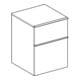 Geberit Seitenschrank iCon 45x60x47,6cm, 2 Laden, Eiche/Gr. la. ma-2