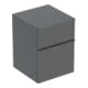 Geberit Seitenschrank iCon 45x60x47,6cm, 2 Laden, la. m/la. matt-1
