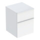 Geberit Seitenschrank iCon 45x60x47,6cm, 2 Laden, w/lack. hochgl.-1
