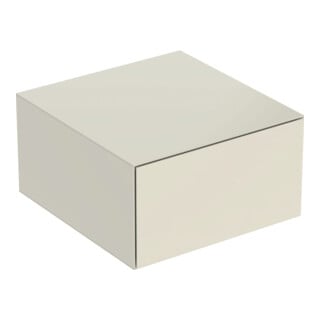 Geberit Seitenschrank One 45x24,5x47cm, 1 L, sand-grau/l hochgl.