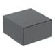 Geberit Seitenschrank One 45x24,5x47cm, 1 Laden, lava/lackiert ma-1