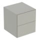 Geberit Seitenschrank One 45x49,2x47cm, 2 L, greige/lackiert ma-1