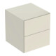 Geberit Seitenschrank One 45x49,2x47cm, 2 L, sand-grau/l hochgl.-1
