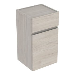 Geberit Seitenschrank Renova Plan 39x70x36cm, 1 T, 1 La., N he, F. strukt.