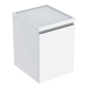 Geberit Seitenschrank Renova Plan 40x55x44,5cm, 1 Lade, we., lack. hochgl.
