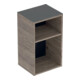 Geberit Seitenschrank Smyle Square 36x60x29,9cm, off., Holzst. Nussb hick.-1
