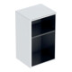 Geberit Seitenschrank Smyle Square 36x60x29,9cm, offen, weiß hochglanz-1