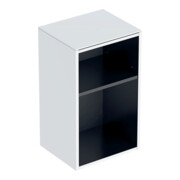 Geberit Seitenschrank Smyle Square 36x60x29,9cm, offen, weiß hochglanz