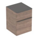 Geberit Seitenschrank Smyle Square 45x60x47cm, m 2 L, Holzst. Nussb hick.-1