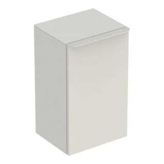 Geberit Seitenschrank Smyle Square li, 36x60x32,6cm, sandgr. hgl, 1 Tür