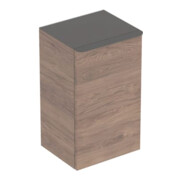 Geberit Seitenschrank Smyle Square R, 36x60x32,6cm, Holz Nussb hick., 1 T.