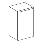 Geberit Seitenschrank Smyle Square R, 36x60x32,6cm, Holz Nussb hick., 1 T.-5