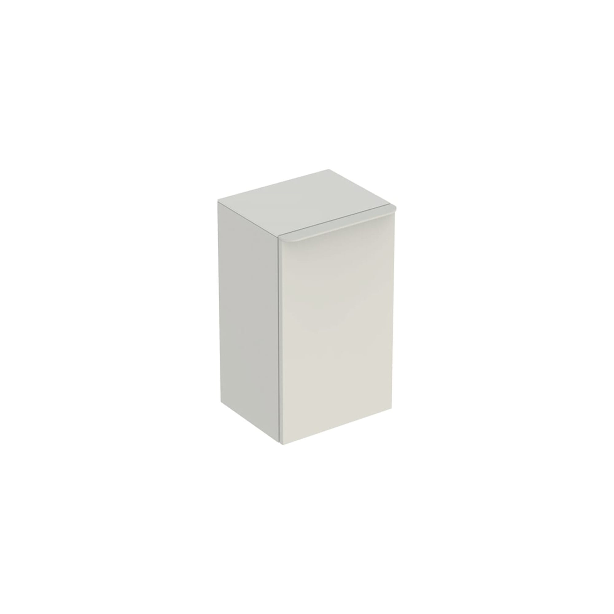 Geberit Seitenschrank Smyle Square re, 36x60x32,6cm, sandgr. hgl, 1 Tür