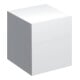 Geberit Seitenschrank Xeno2 45x51x46,2cm, m 2 Laden, hochgl./we-1