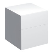 Geberit Seitenschrank Xeno2 45x51x46,2cm, m 2 Laden, hochgl./we