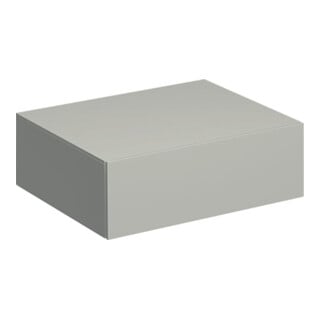 Geberit Seitenschrank Xeno2 58x20x46,2cm, mit Schublade, matt/greige