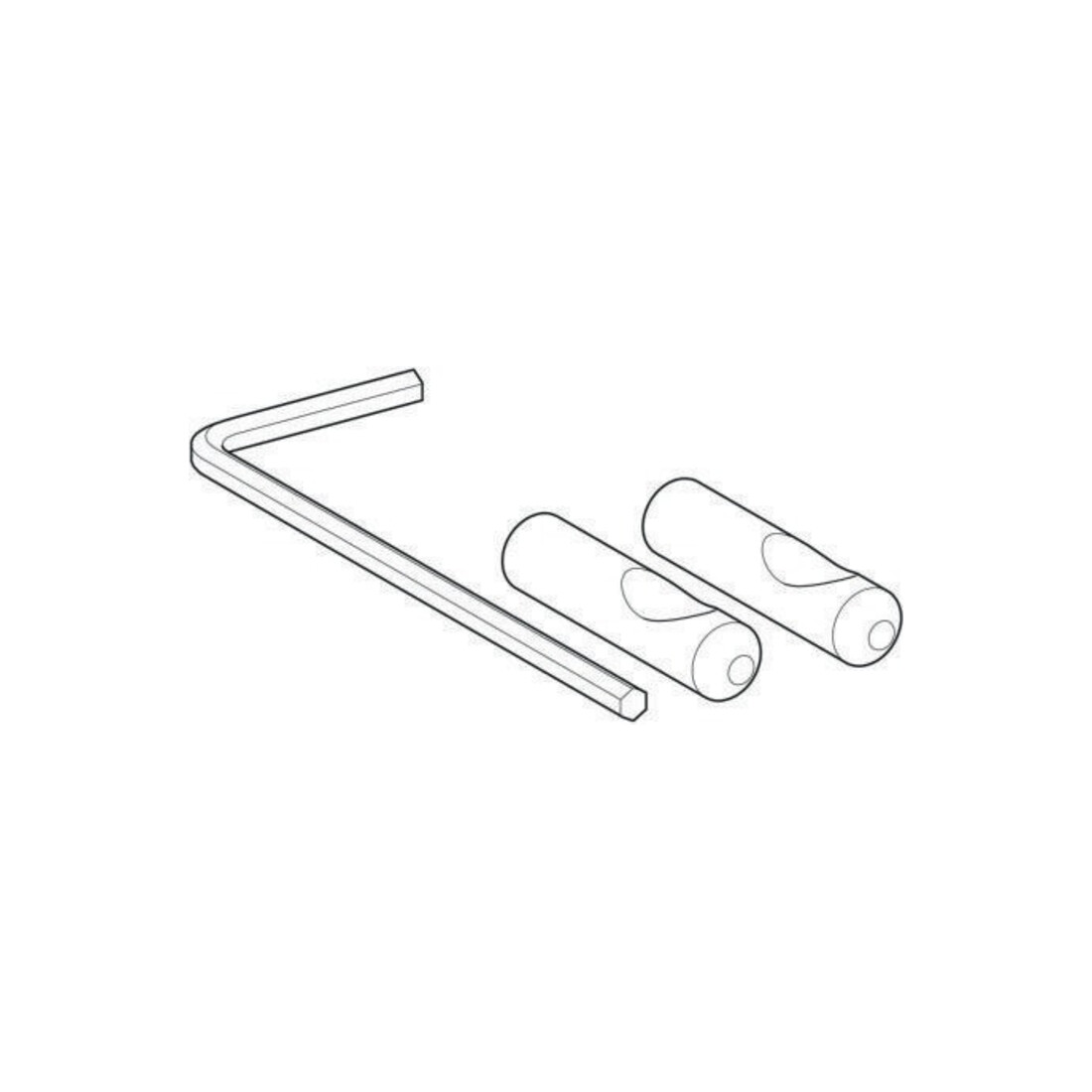 Geberit Set Bolzen für Wand-WC-/Bidet (2 Stück)