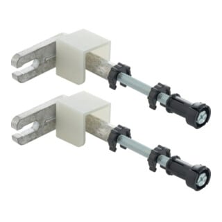Geberit Set de fixations murales Duofix galvanisé, pour montage individuel