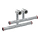 Geberit Set de raccord en T Mapress C-St. d 22x15mm, VL/RL, avec KVS, ext. galvanisé-1