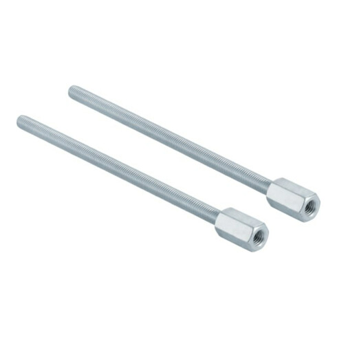 Geberit Set de rallonge Duofix pour ancrage 20 cm, 2 pcs, acier galvanisé