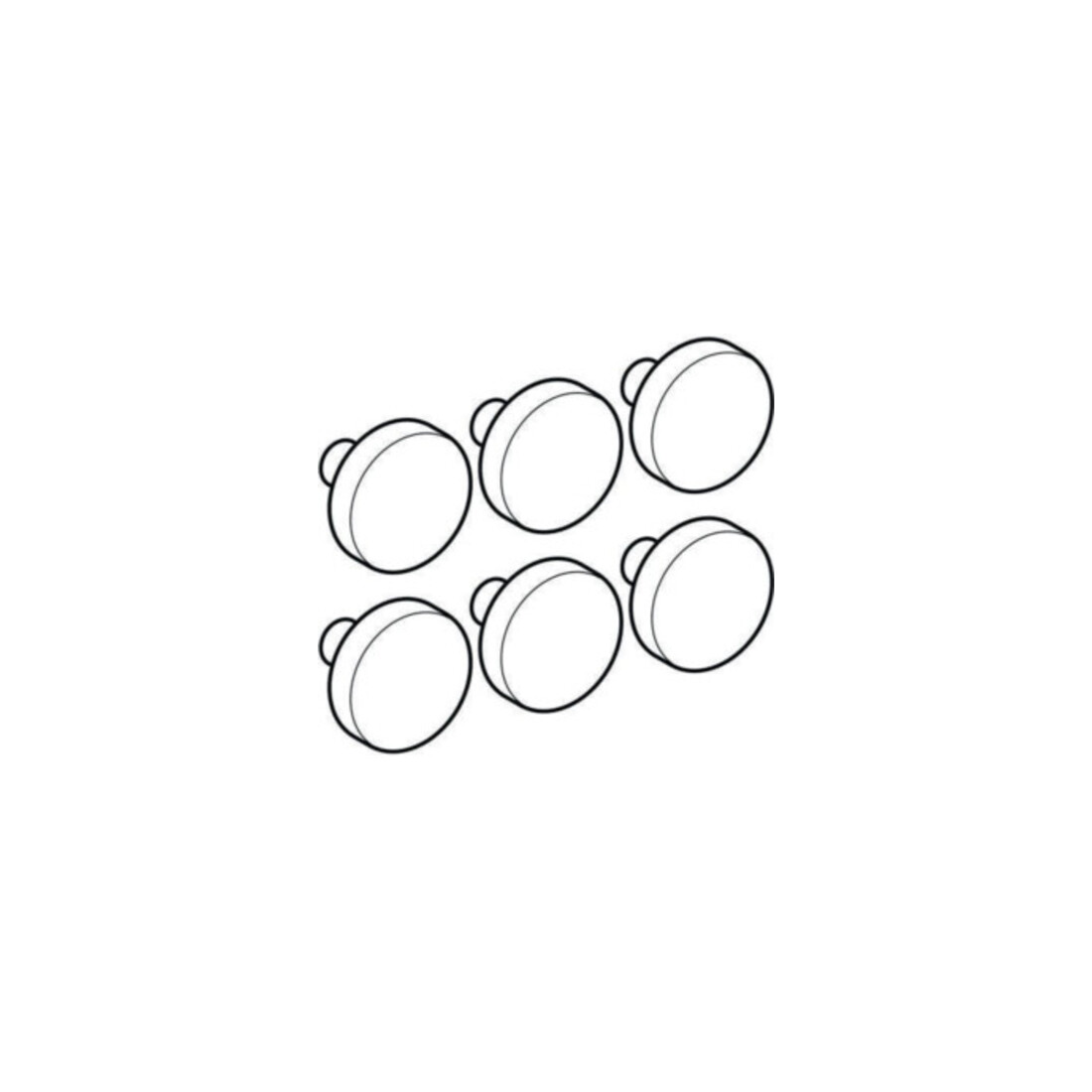 Geberit Set tampon Citterio/Era pour abattant WC
