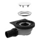 Geberit Setaplano Bonde de receveur de douche pour surface de douche, avec support siphon, 50 mm-1