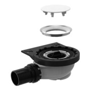 Geberit Setaplano Bonde de receveur de douche pour surface de douche, avec support siphon, 50 mm