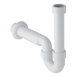 Geberit Siphon à coudes d'égout d= 50mm, pour appareils, blanc