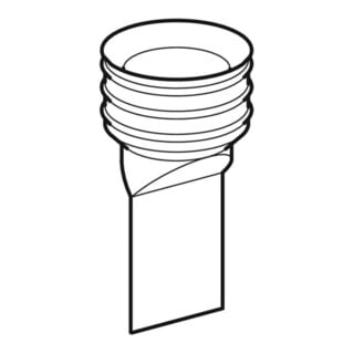 Geberit Siphon anti-odeurs noir, pour urinoir