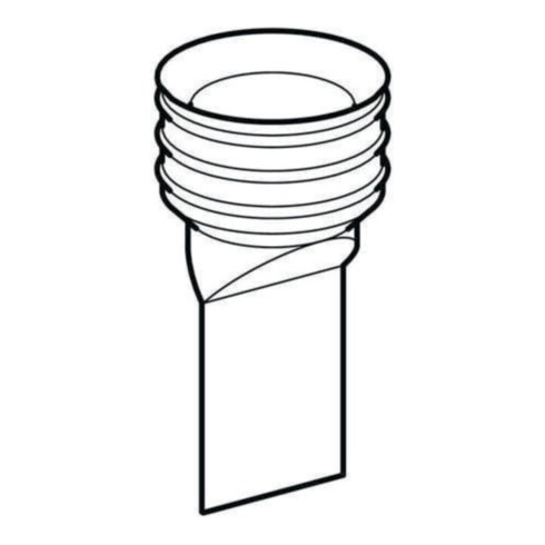 Geberit Siphon anti-odeurs noir, pour urinoir